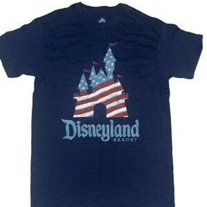 Disneyland American Flag Patriotic T shirt